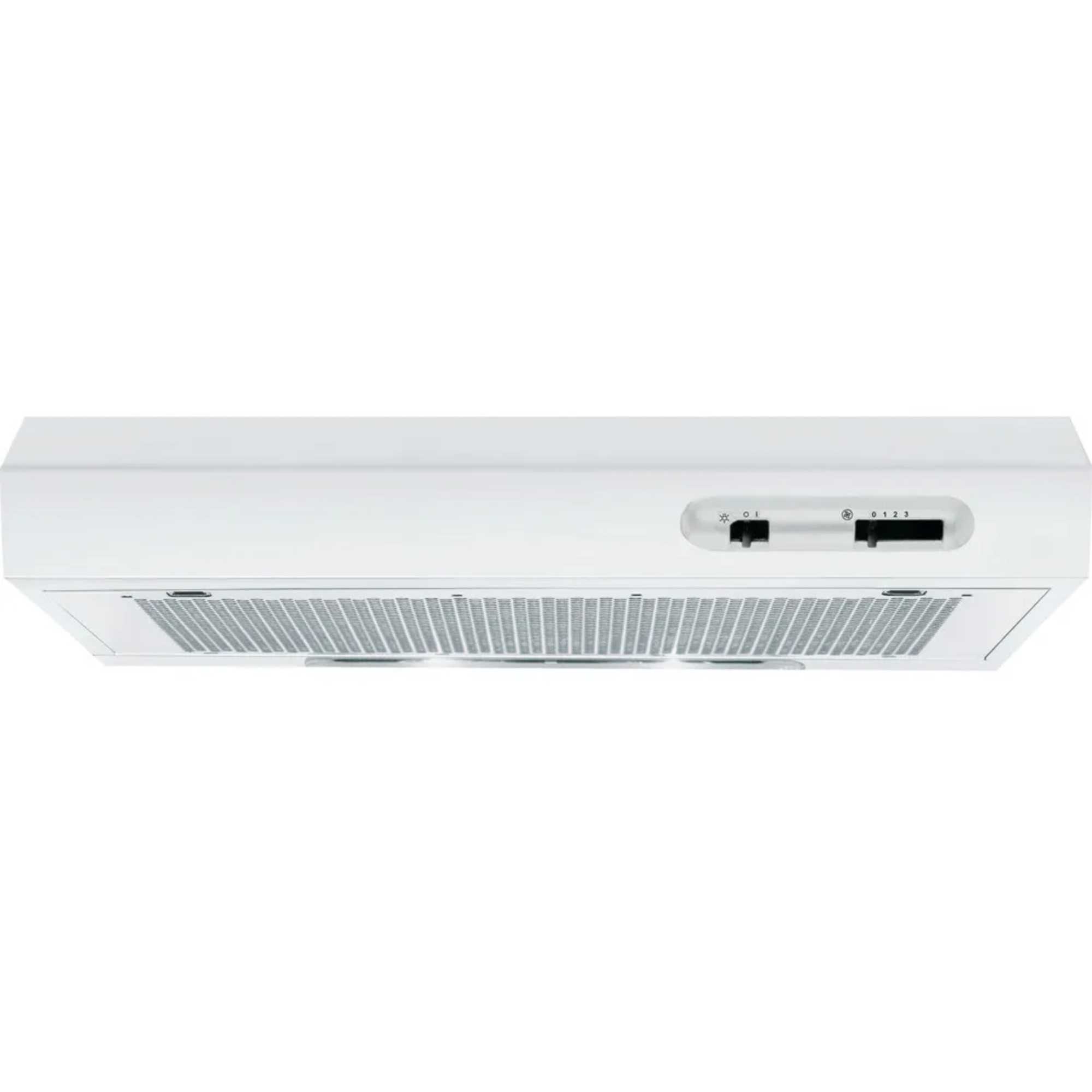 ISLK 66F LS W 3 Speed Visor Cooker Hood - White