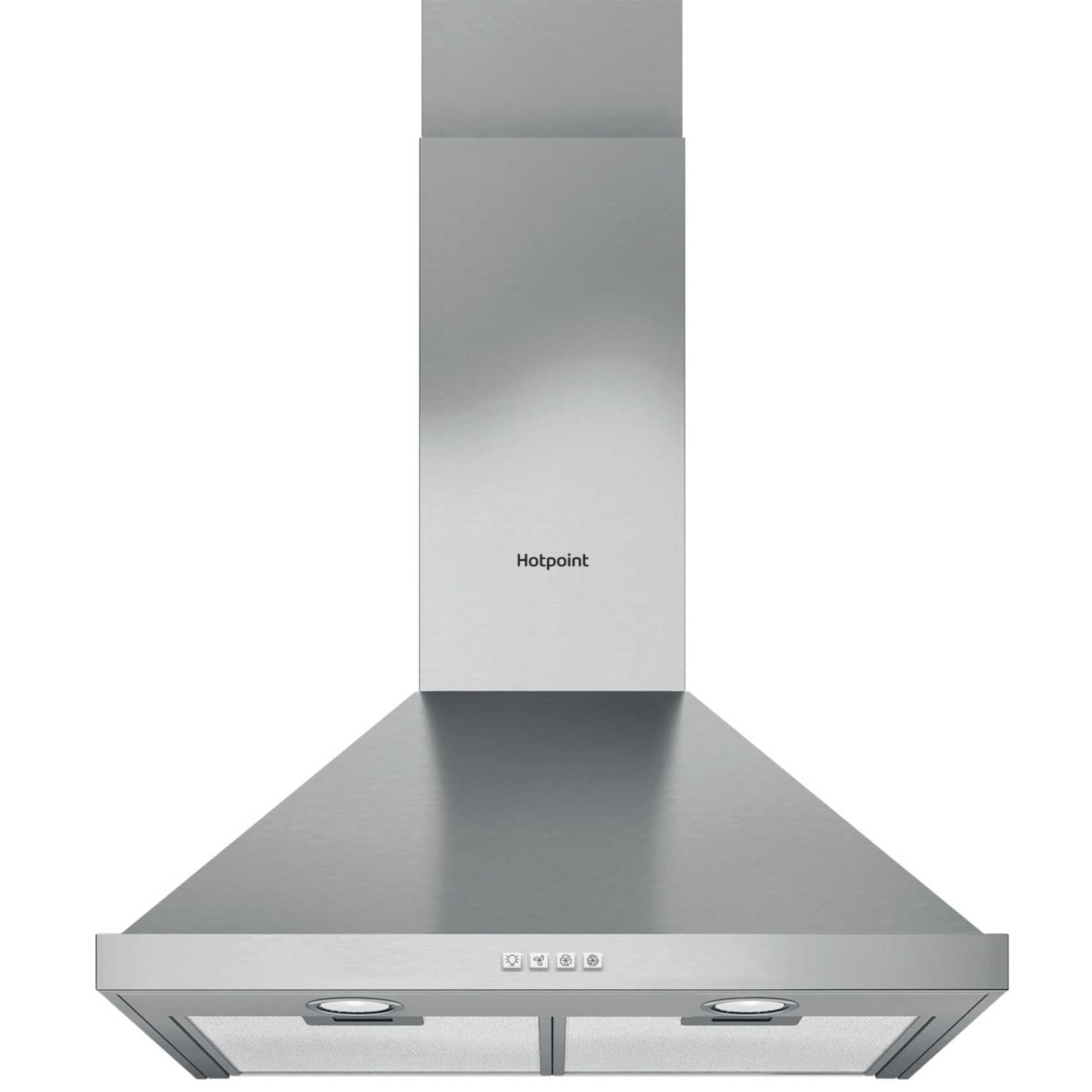 PHPN6.5 FLMX/1 60cm Chimney Pyramid Cooker Hood - Stainless Steel