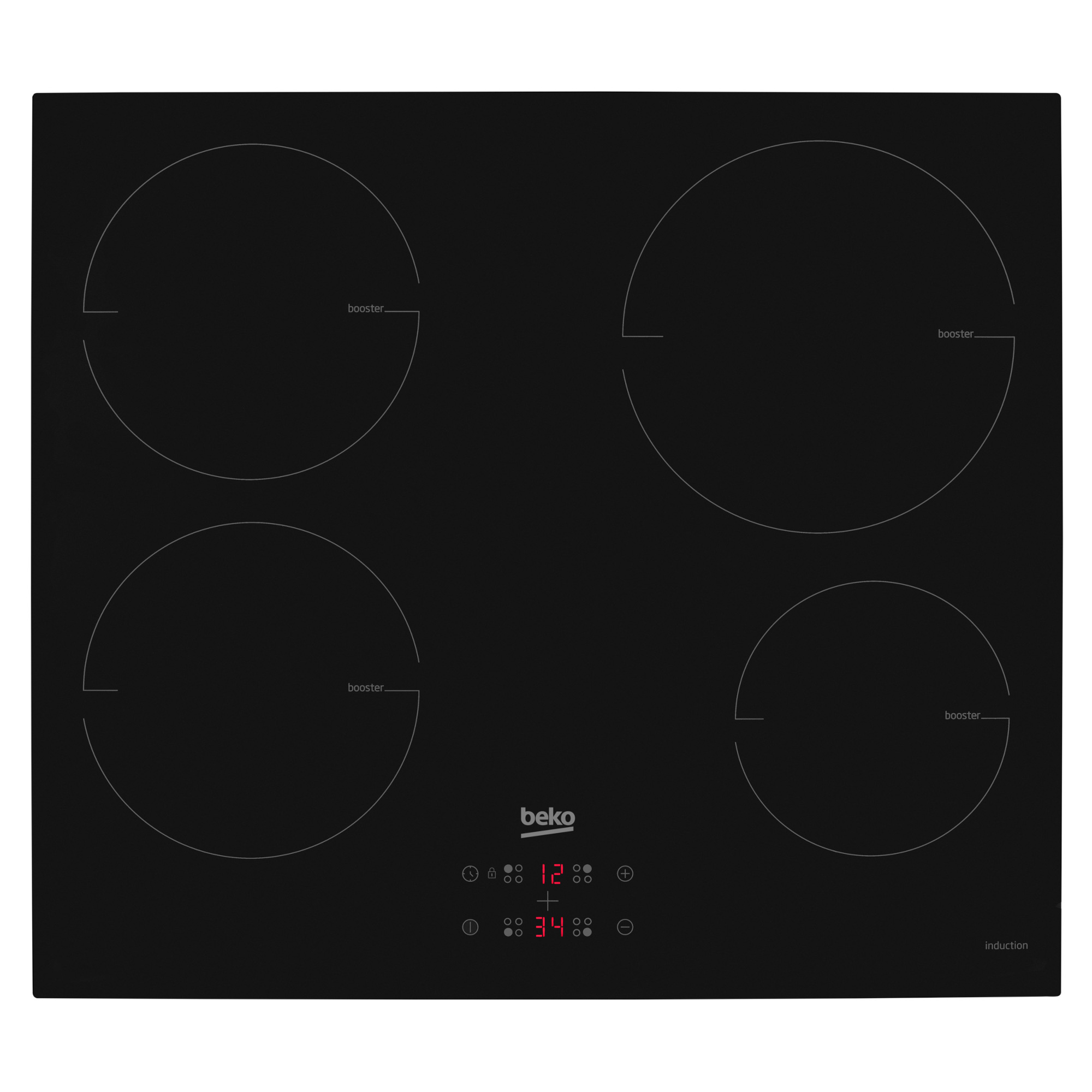 HII64400MT 60cm Integrated Induction Hob - Black