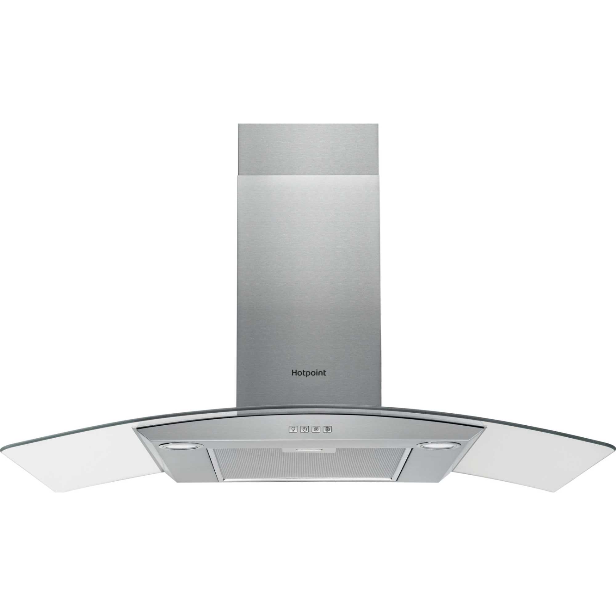 PHGC9.4FLMX 90cm Chimney Cooker Hood - Stainless Steel