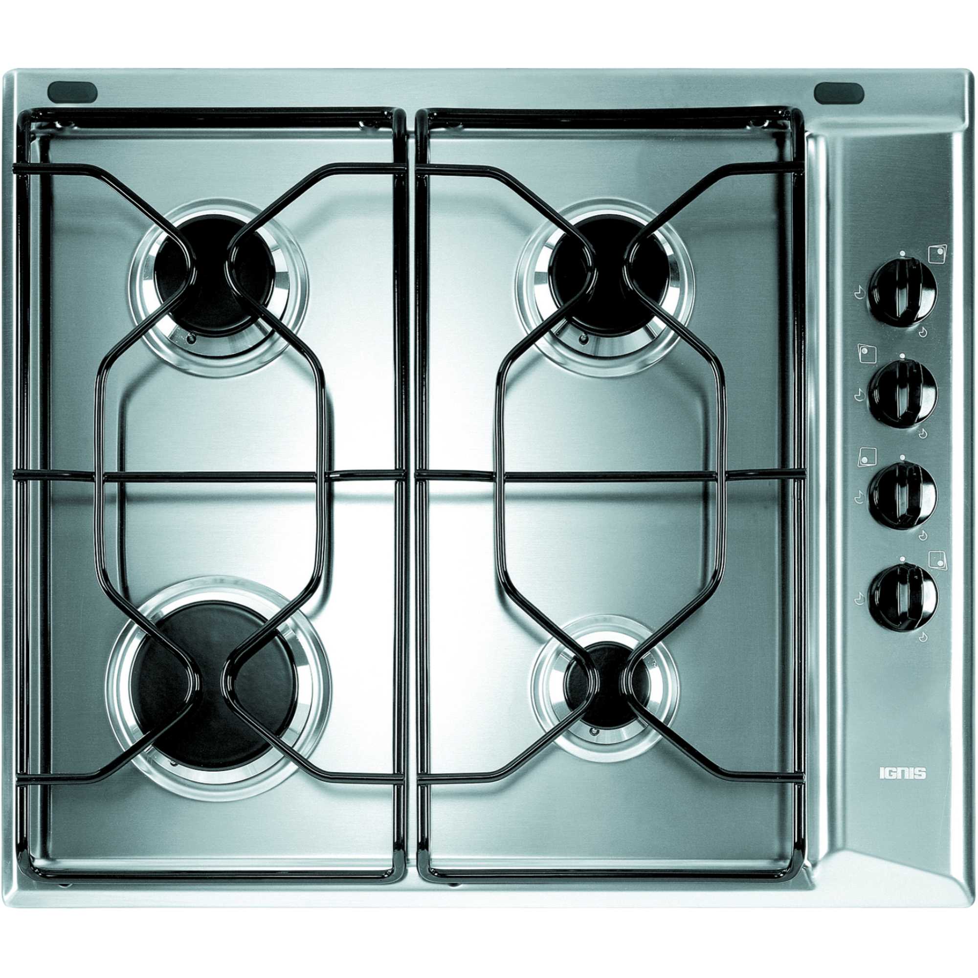PAA 642 IX/I WE1 60cm Built-In 4 Zone Gas Hob - Stainless Steel