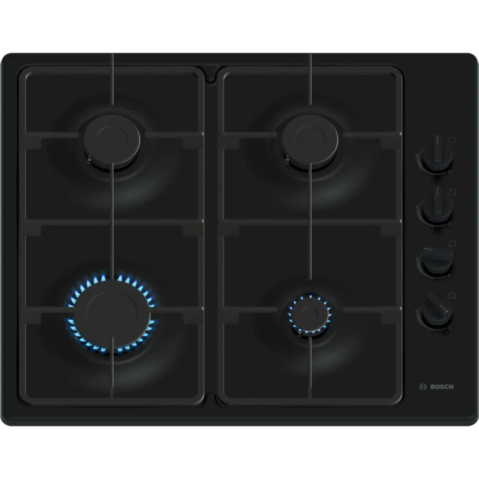 PBP6B6K60 Series 2 60cm Gas 4 Burner Hob - Black