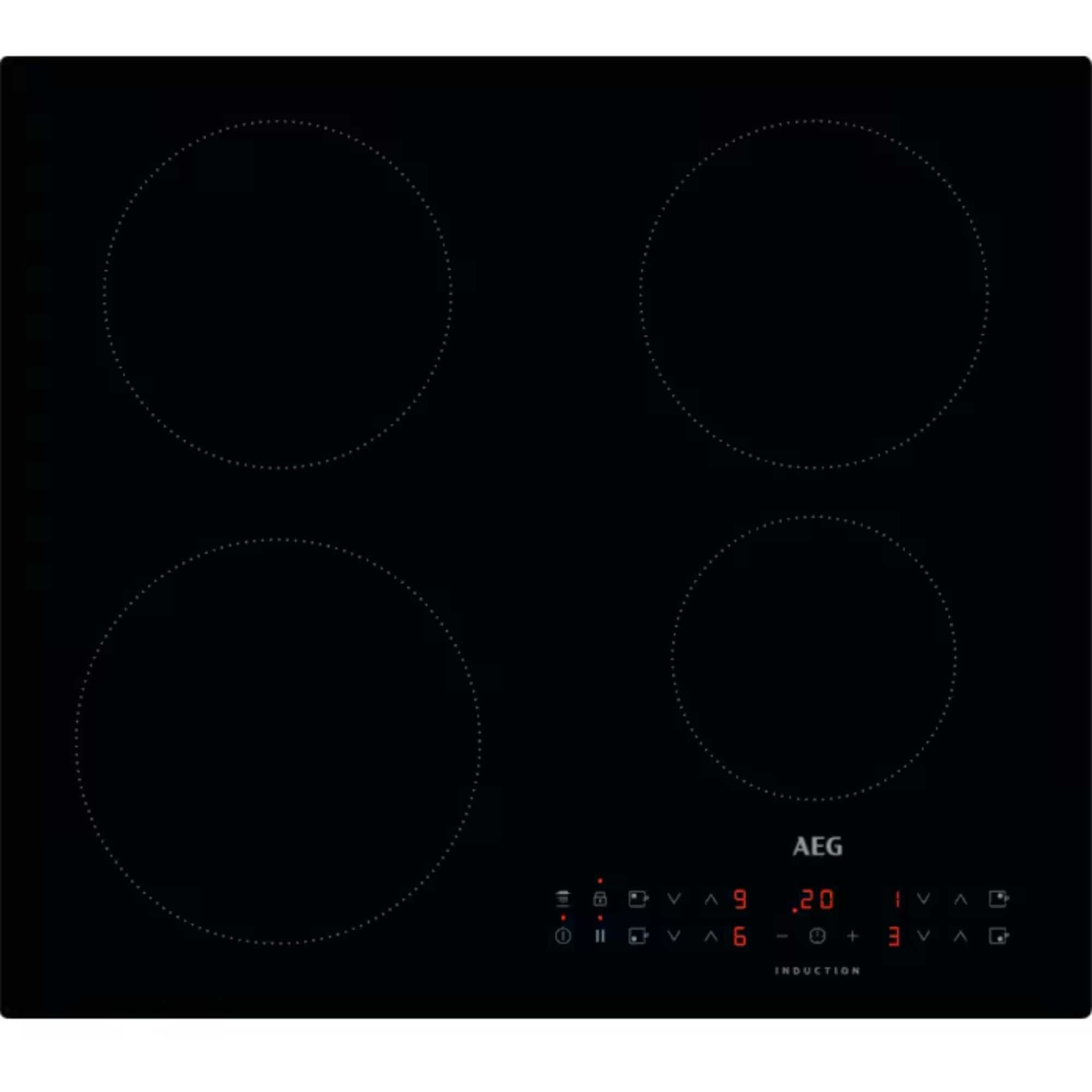 IKX64301CB 5000 60cm 4 Zone Induction Hob - Black