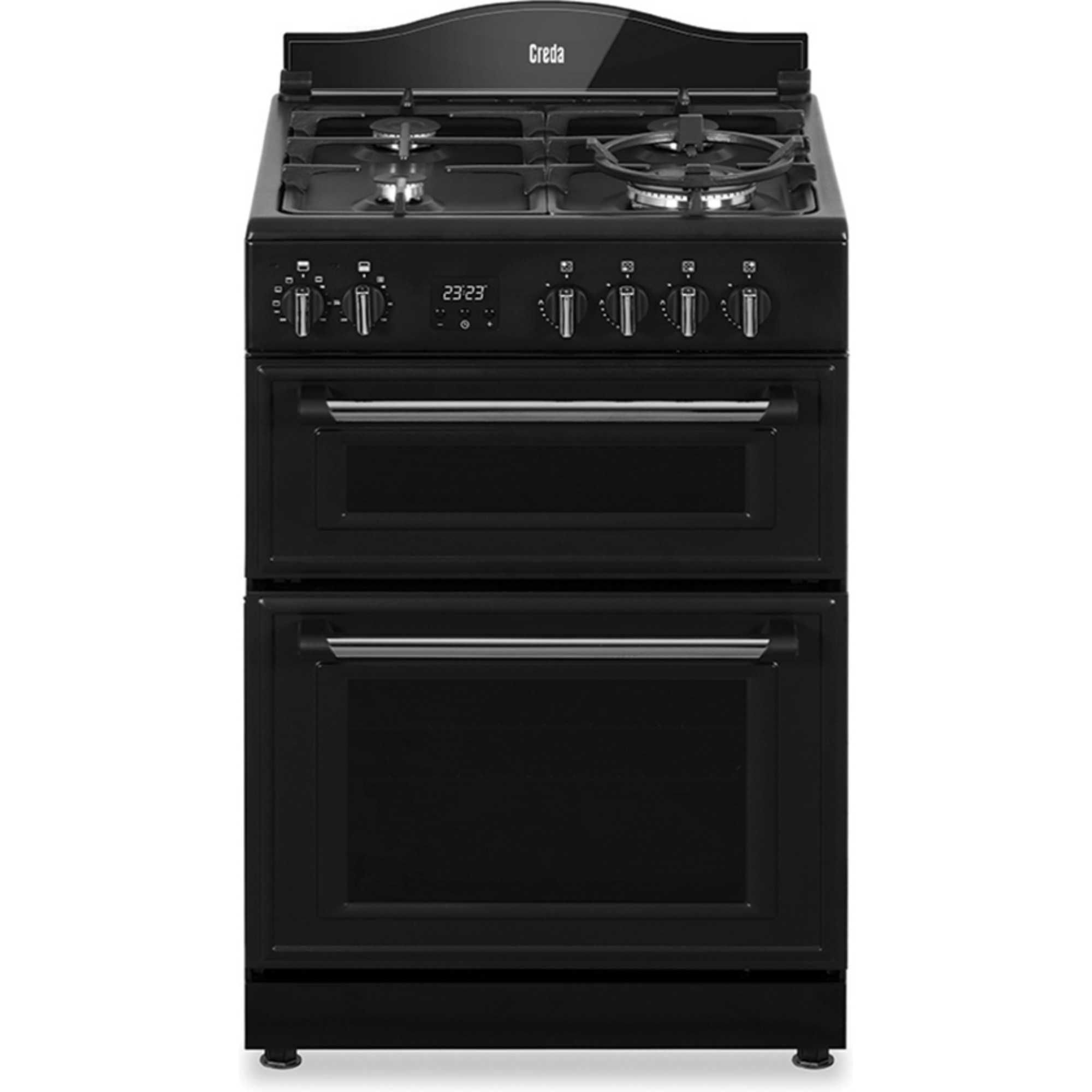 C60DFMRA 600mm Dual Fuel Cooker with Wok Burner - Anthracite