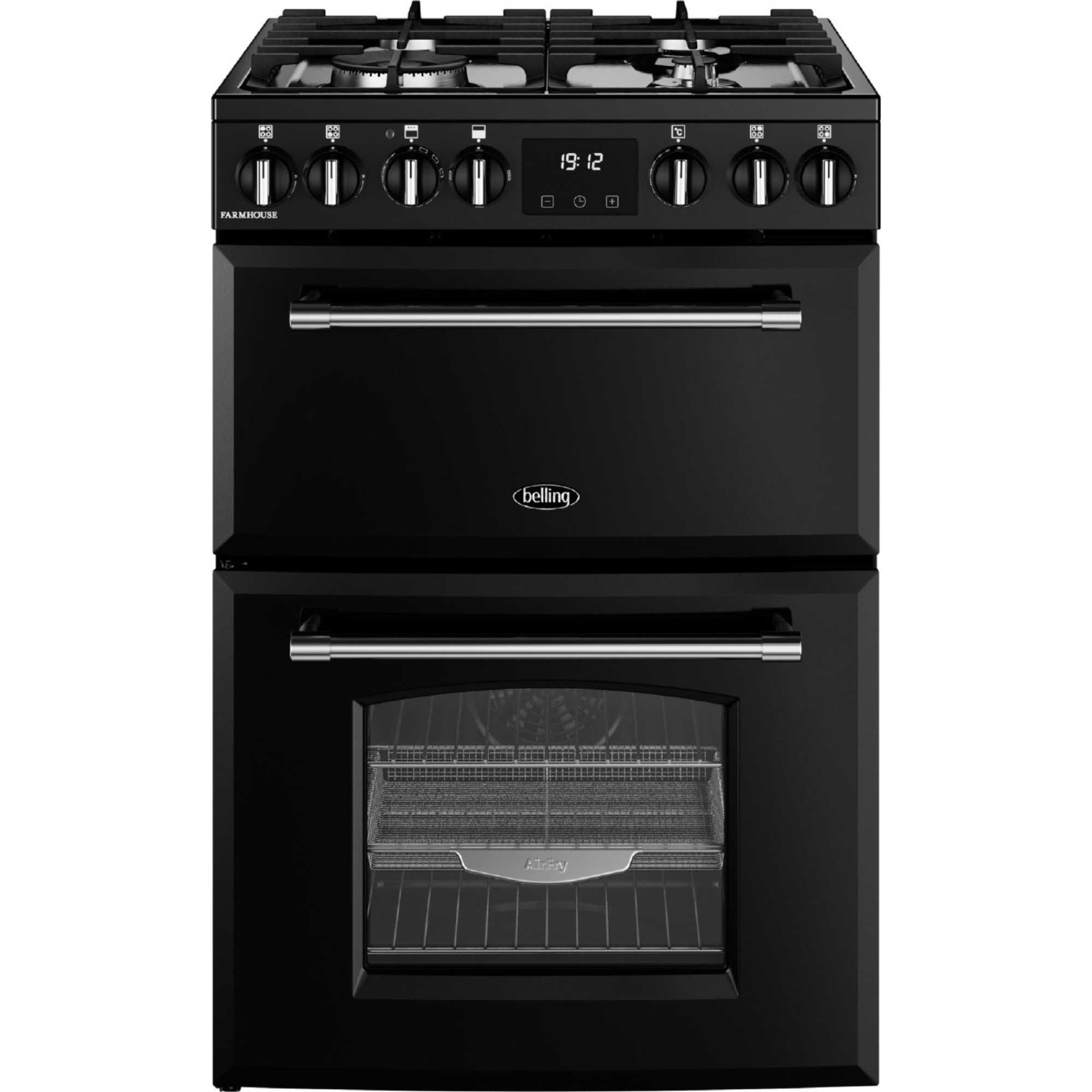 MRAFHOUSE60DFBLK Farmhouse 60DF Mini Range Cooker - Black