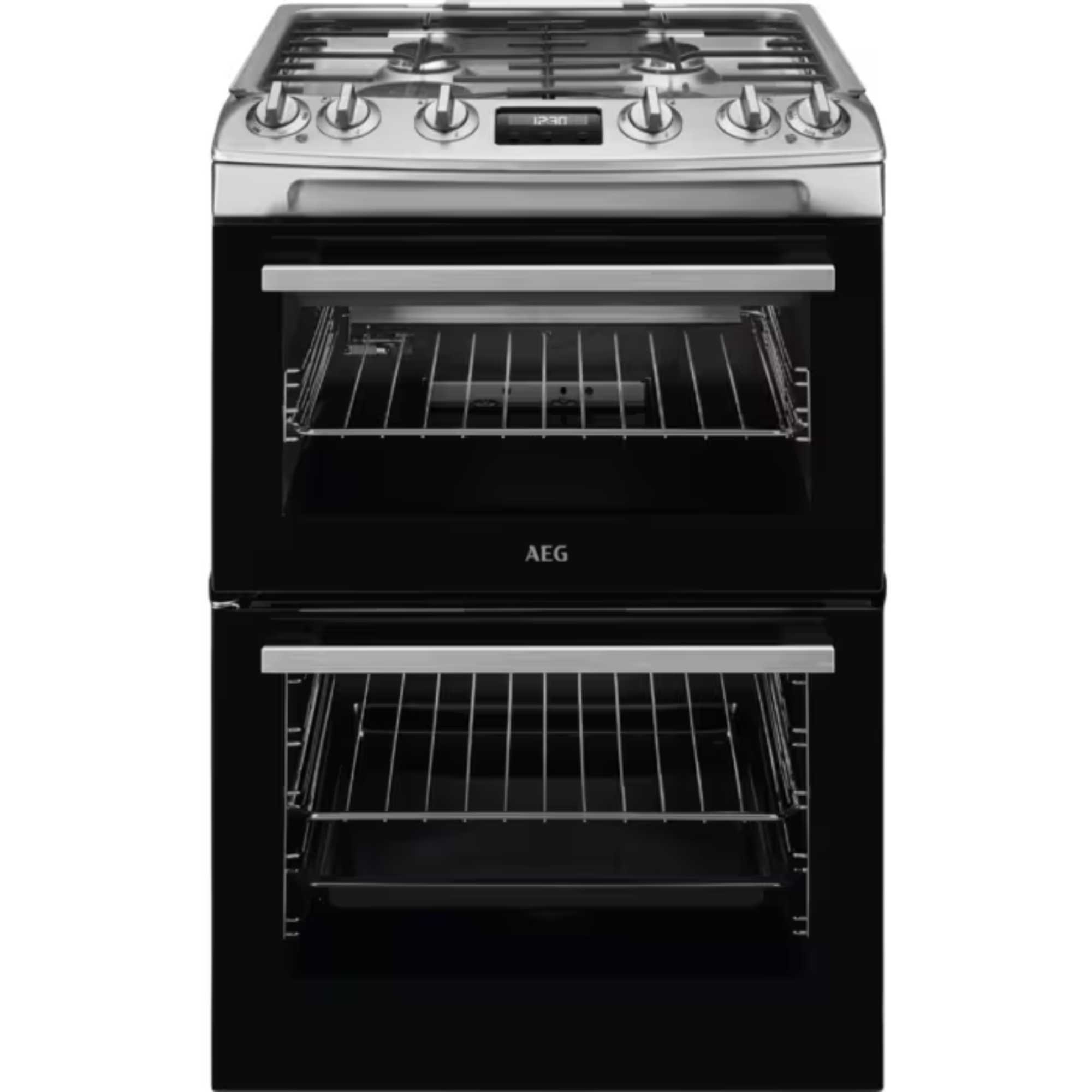 CGX6130ACM 60cm Cooker with Gas Hob - Stainless Steel