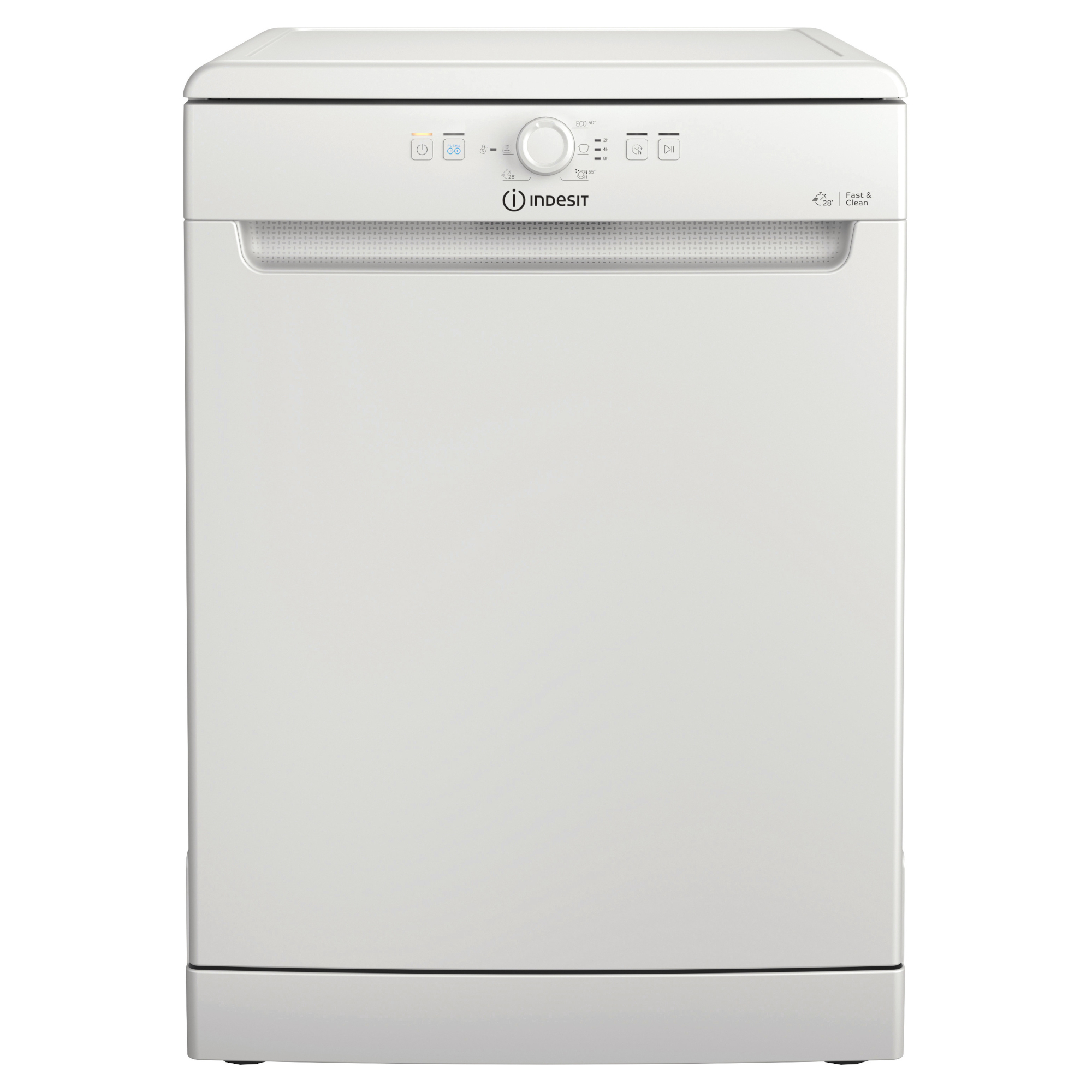 D2F HK26 UK Push&Go 14 Place Settings Dishwasher - White