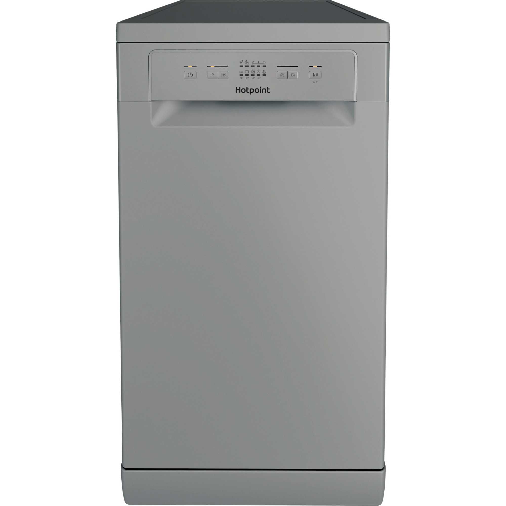 HP2FE10CS90SUK 45cm 10 Place Settings Slimline Dishwasher - Silver