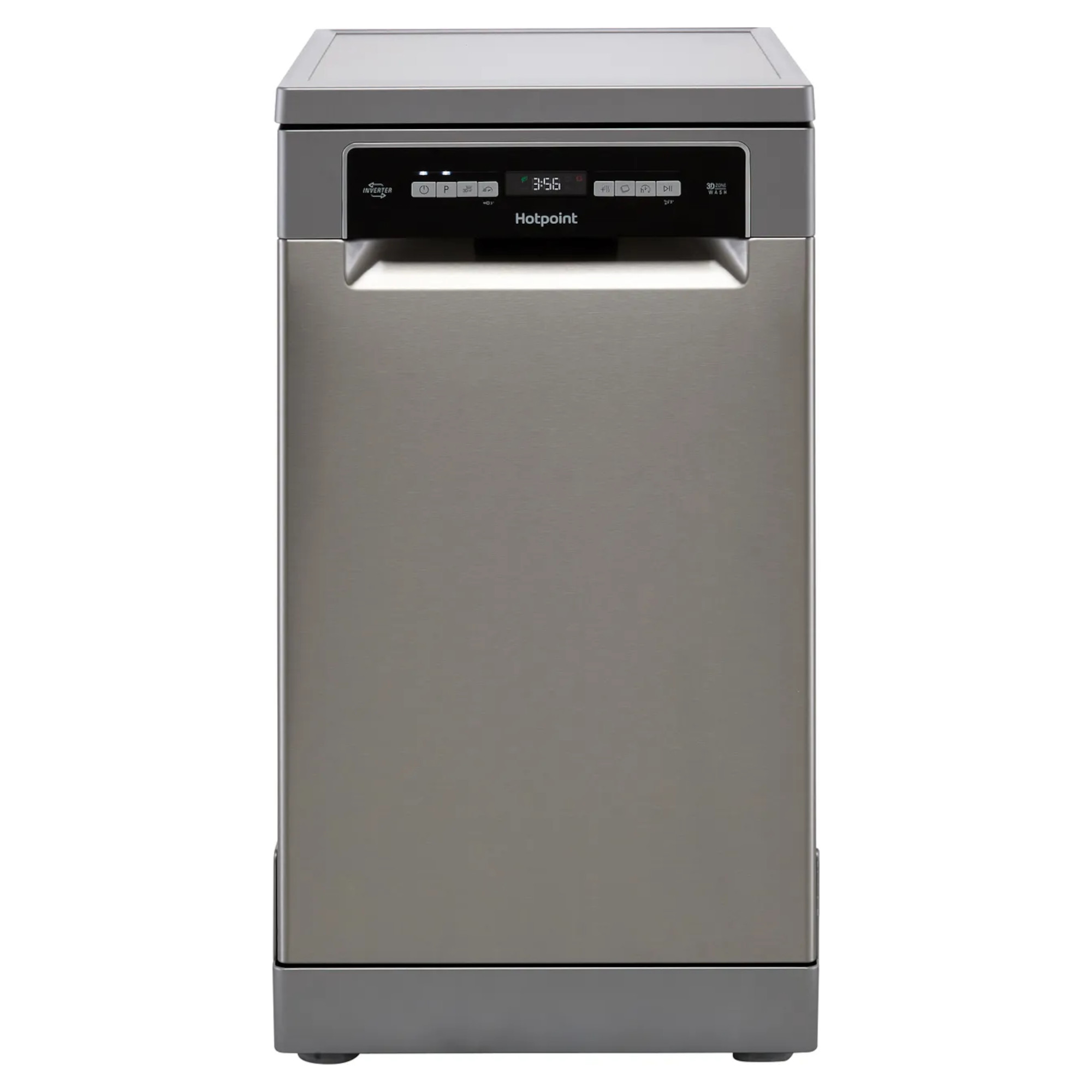 HSFO 3T223 W X UK N 10 Place Settings Slimline Dishwasher - Inox