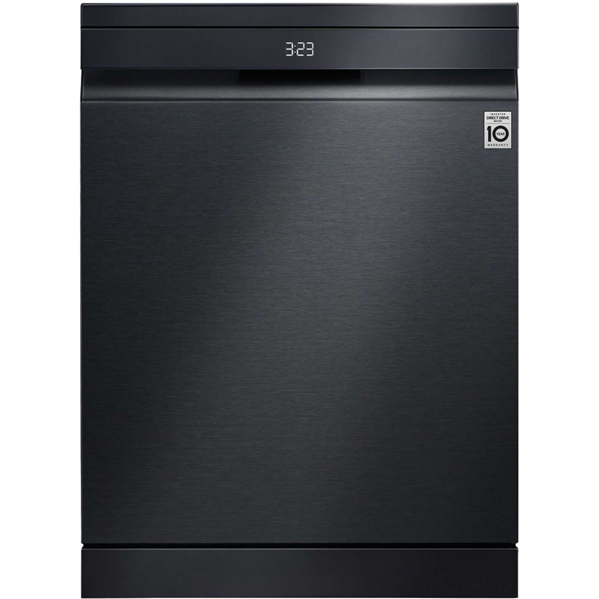 DF587HMS 14 Place Settings TrueSteam Dishwasher - Matte Black