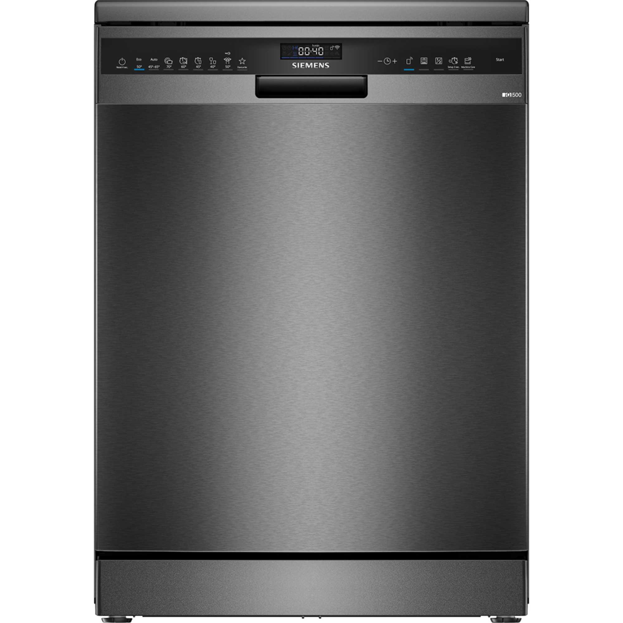 SN25EC13CE 14 Place Settings Freestanding Dishwasher - Black