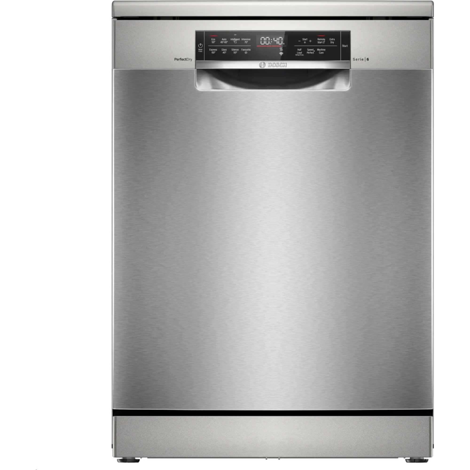 SMS6TCI01G Series 6 14 Place Settings Smart Dishwasher - Silver Inox