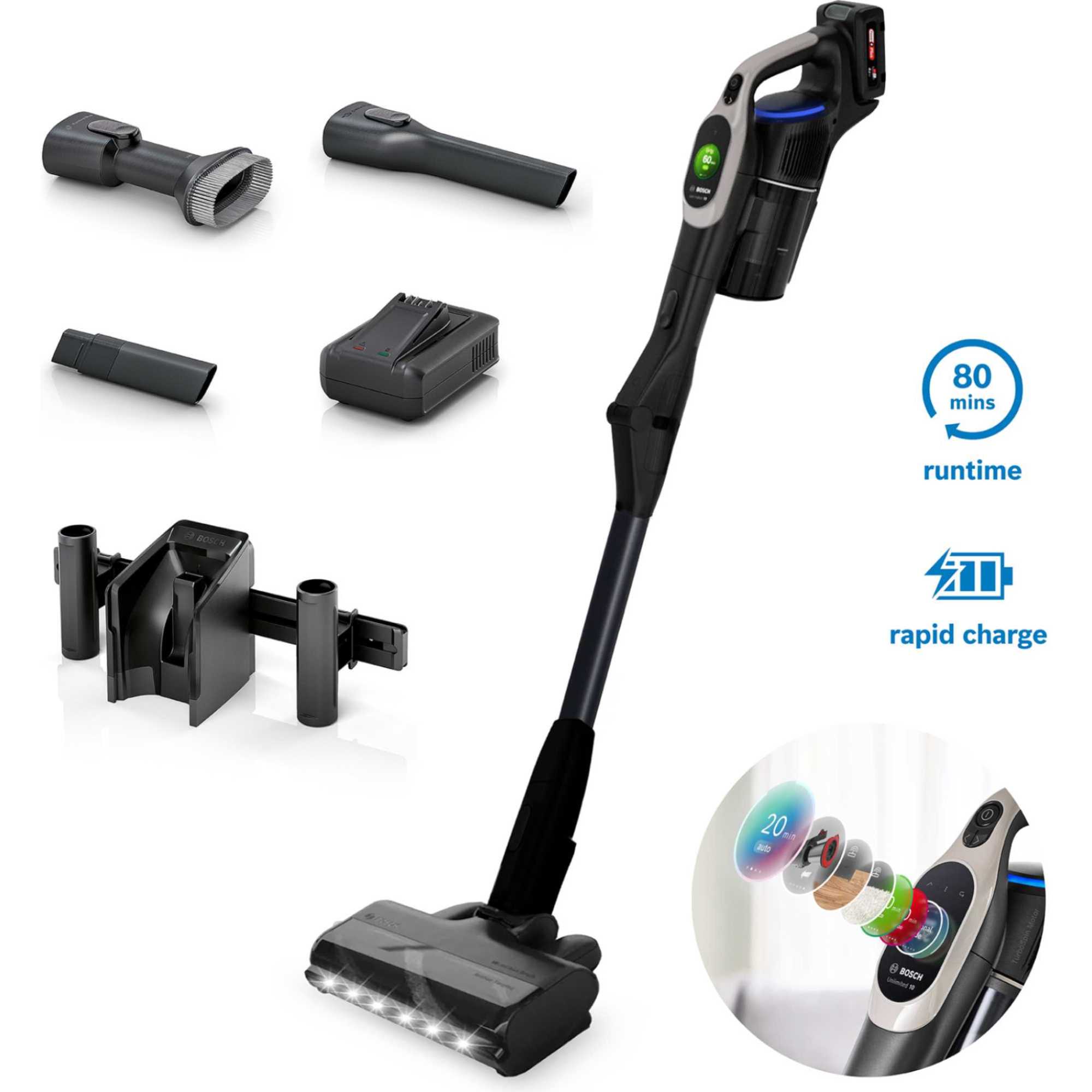 Unlimited 10 BBS1041GGB Cordless Vacuum Cleaner - Graphite