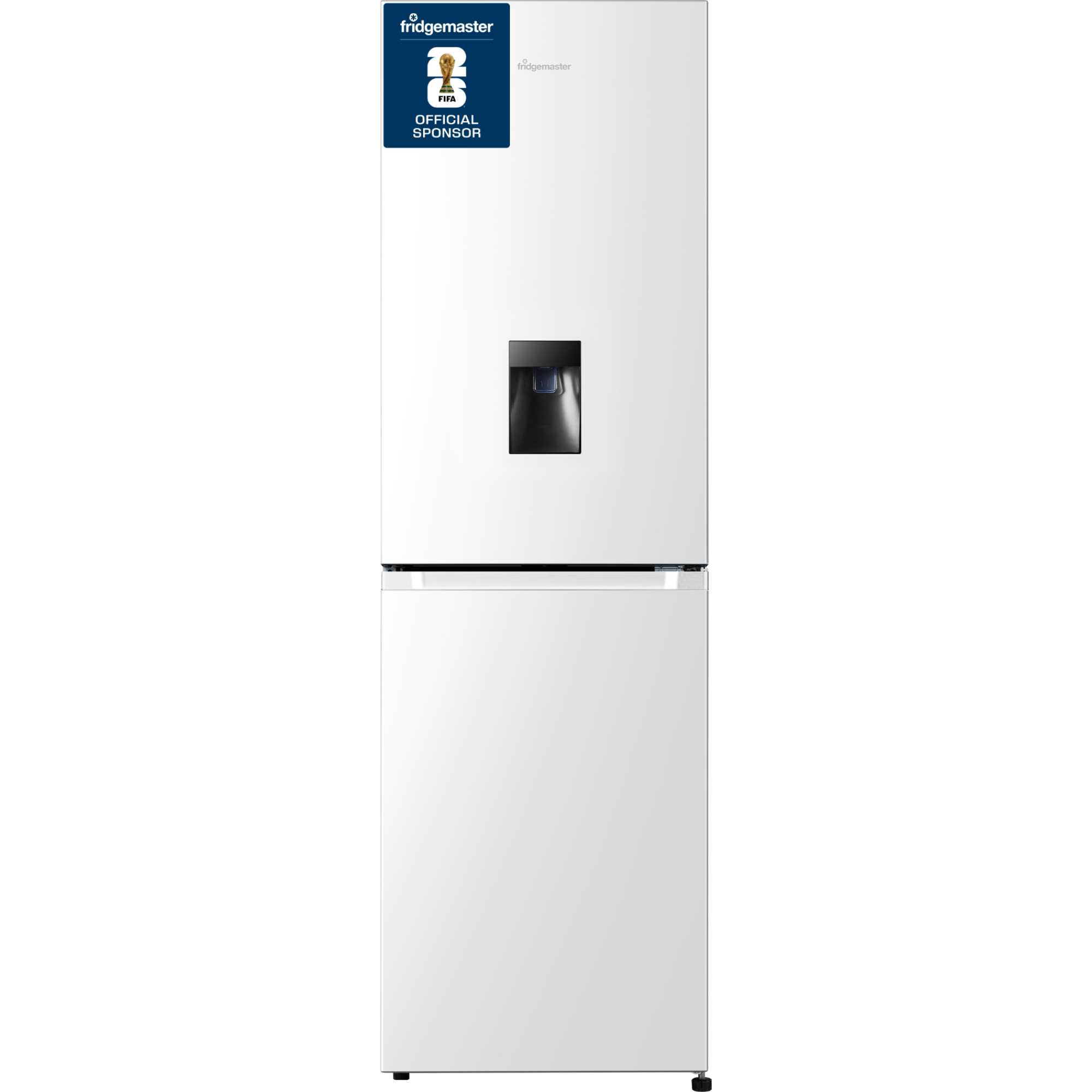 MC55251DE 256L Total No Frost Fridge Freezer with Water Dispenser - White