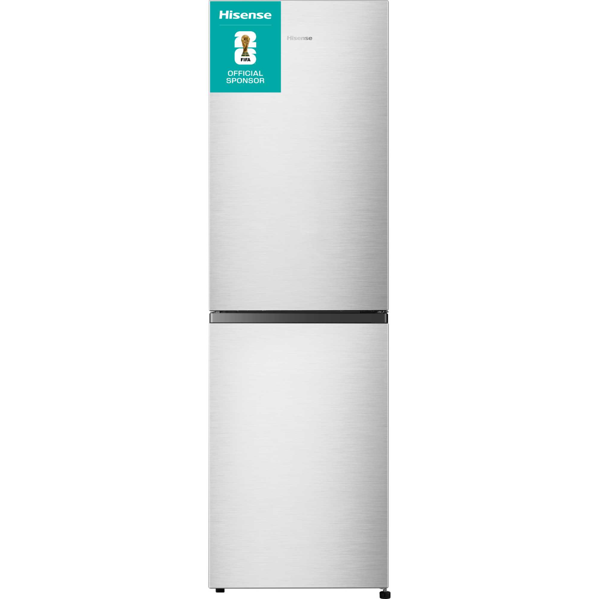 RB327N4BCE 256L Frost Free Freestanding Fridge Freezer - Stainless Steel