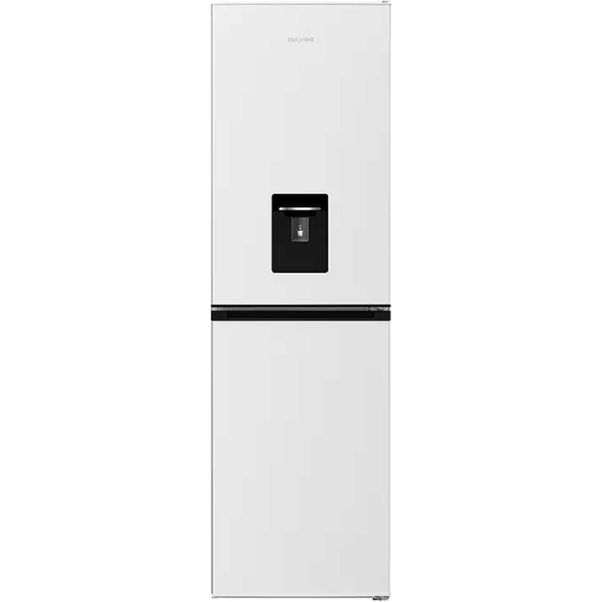 HPKH 1261W W4UK 50/50 No Frost Fridge Freezer with Water Dispenser - White