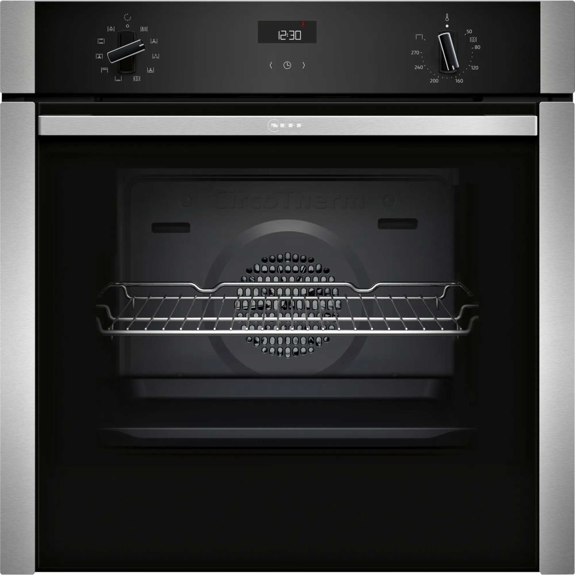 B3ACE4AN3B N 50 60cm 71l Built-In Oven - Stainless Steel
