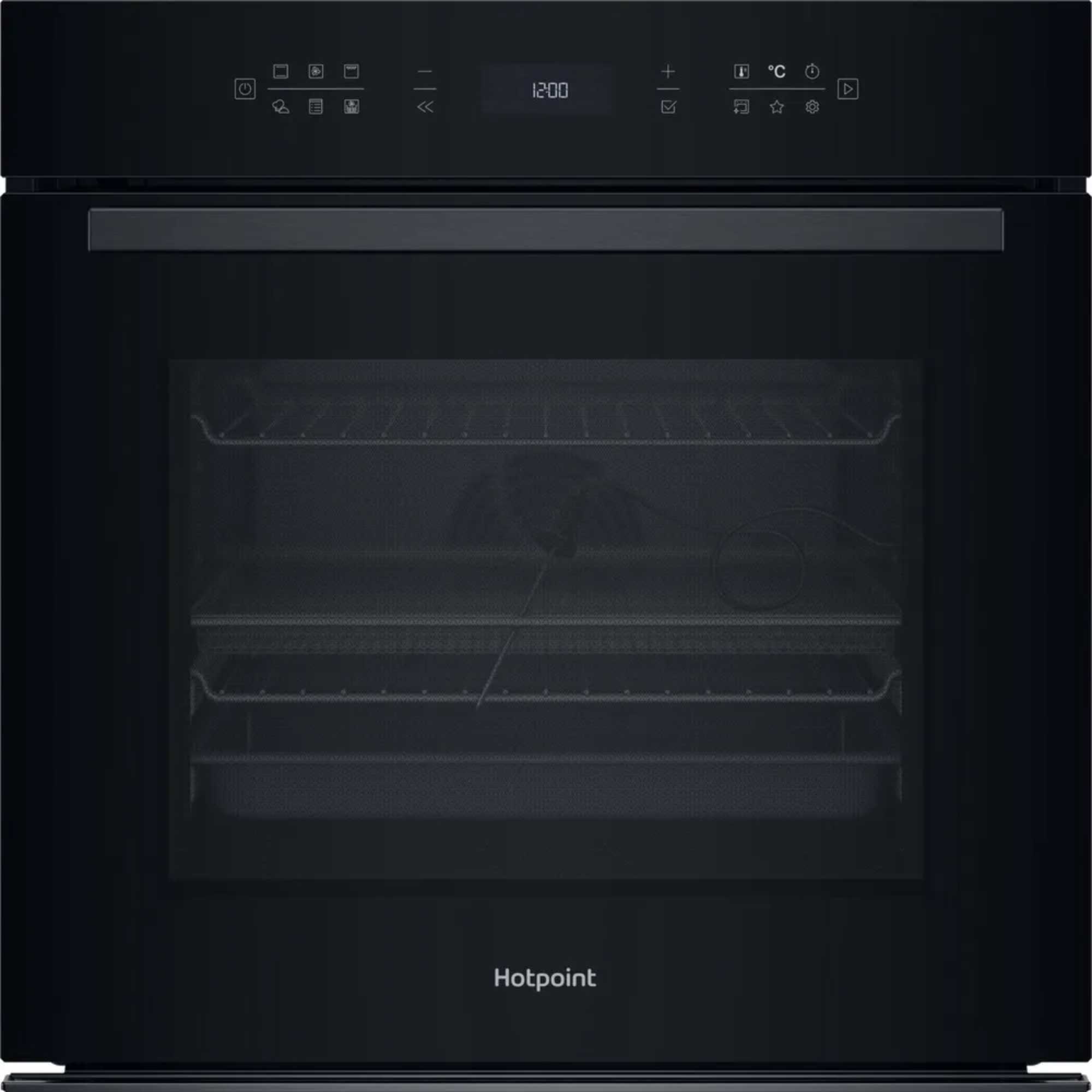 HOI68PPT2SBUK Class 6 Built-In Electric Single Oven - Black