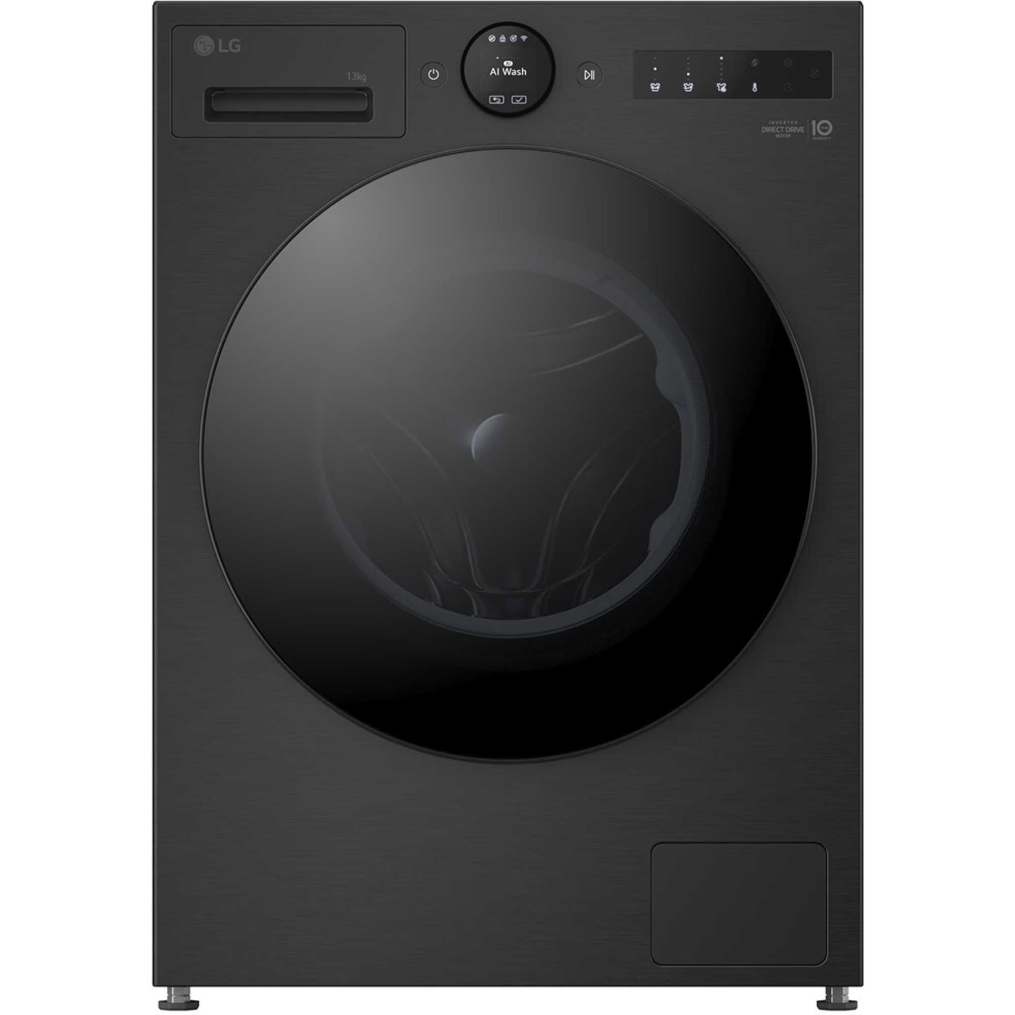 F4X7013TBB 13kg AI Direct Drive Washing Machine - Black