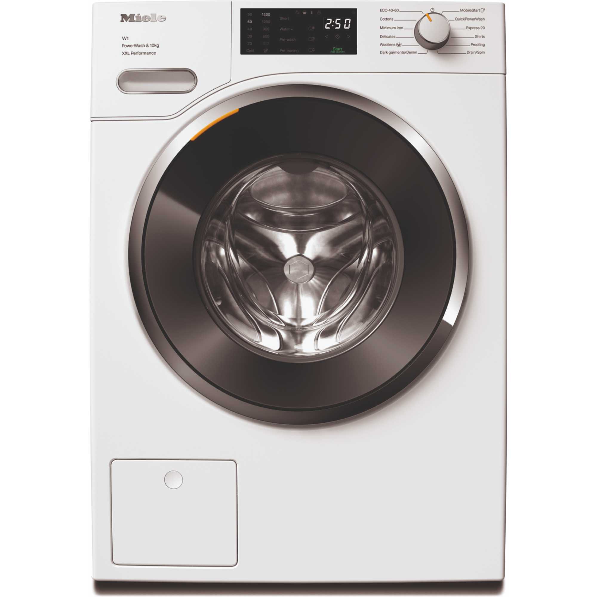 WWK360 10kg 1400rpm Miele@Home Washing Machine - White