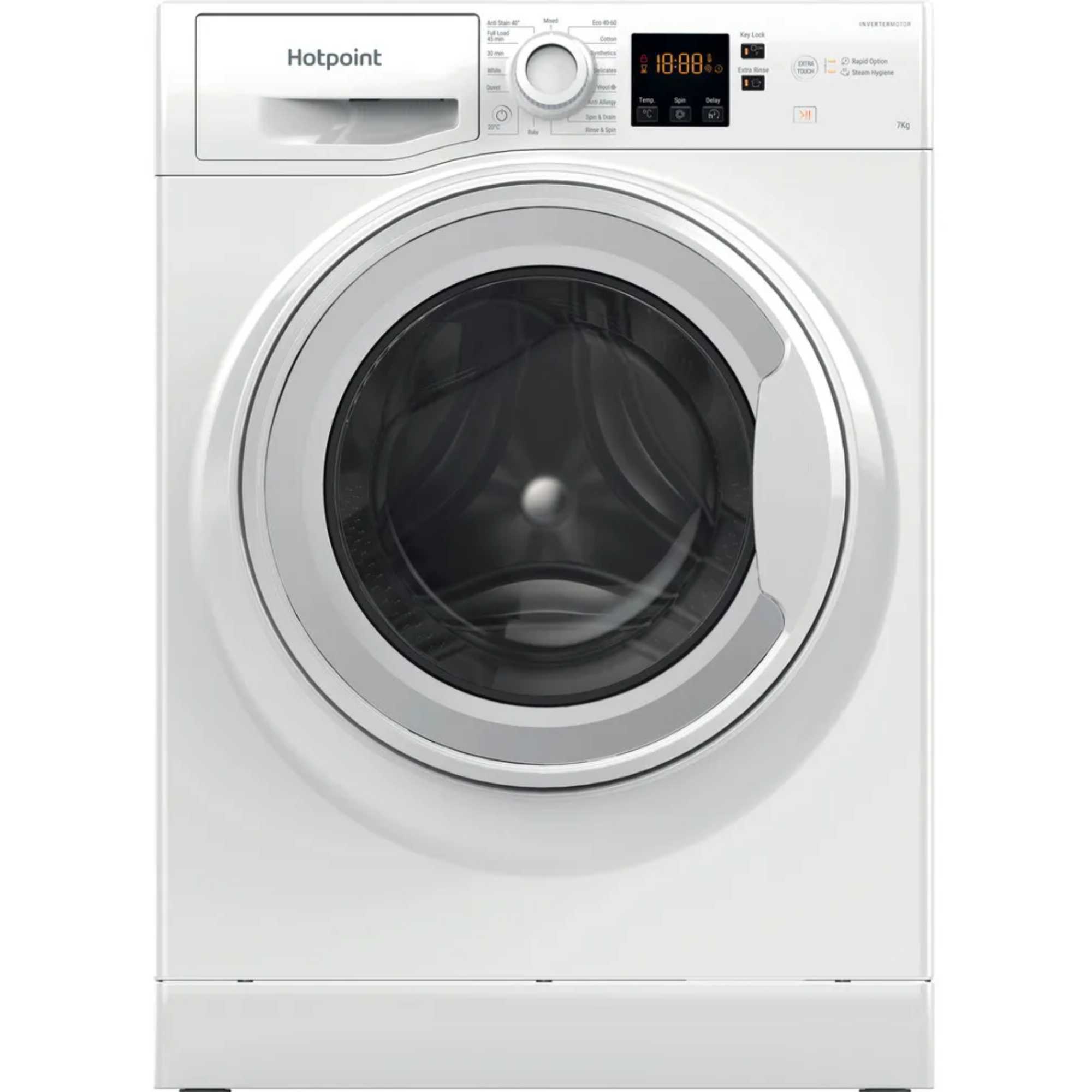 NSWF 7469 W UK 7kg 1400rpm Anti-Stain Washing Machine - White