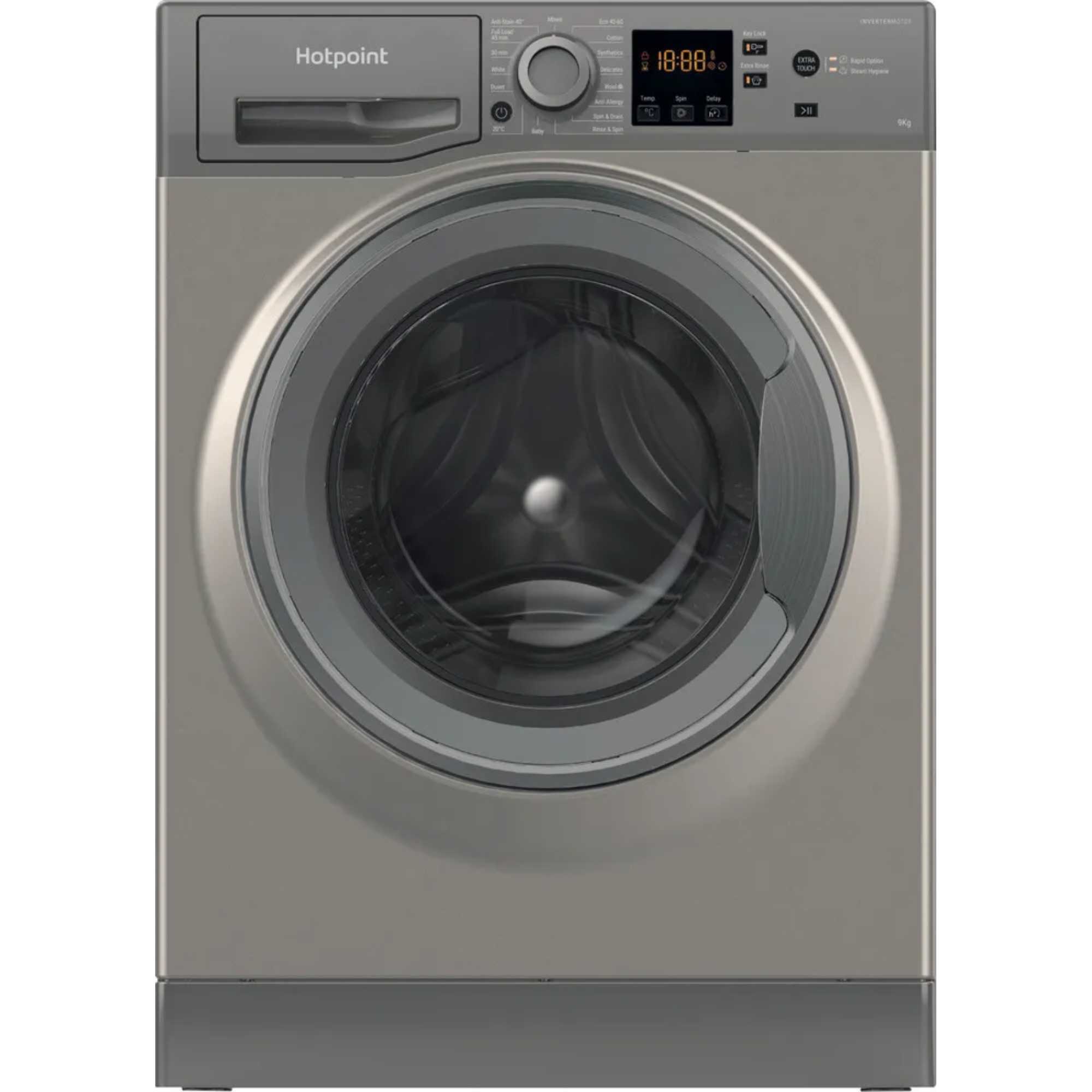 NSWF 946 GG UK 9kg 1400rpm Anti-stain Washing Machine - Graphite