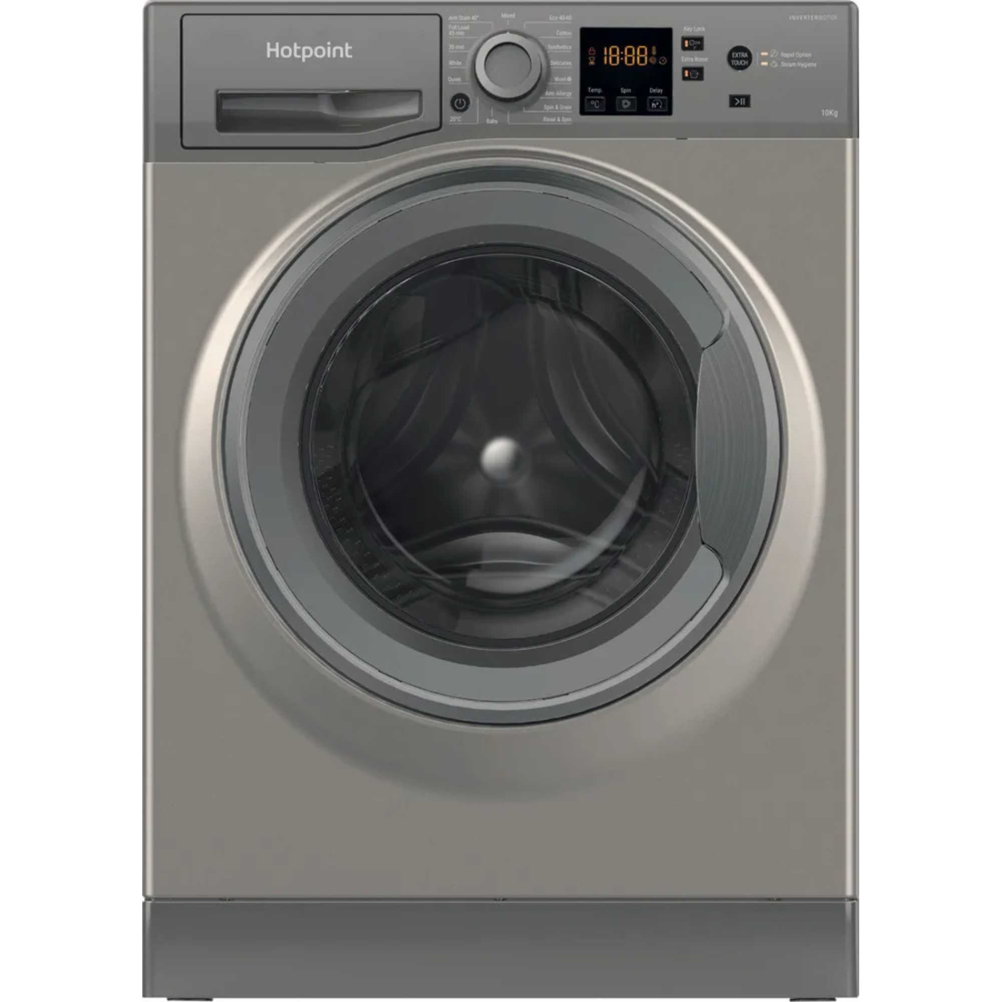NSWM 1046 GG UK 10kg 1400rpm Anti-Stain Washing Machine - Graphite