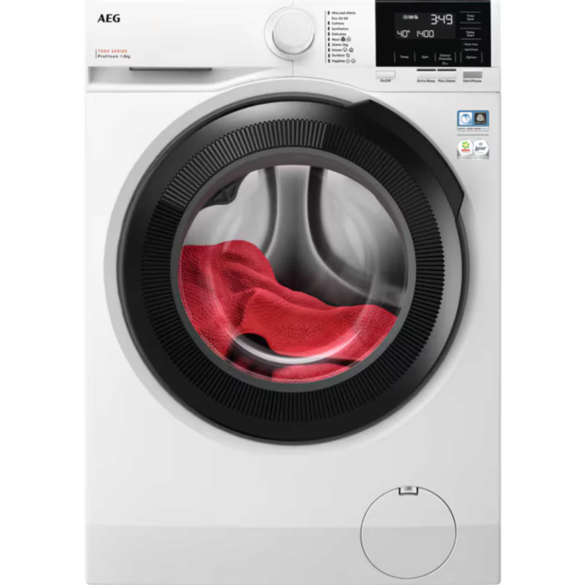 LFR71844B 7000 ProSteam 8kg Washing Machine - White