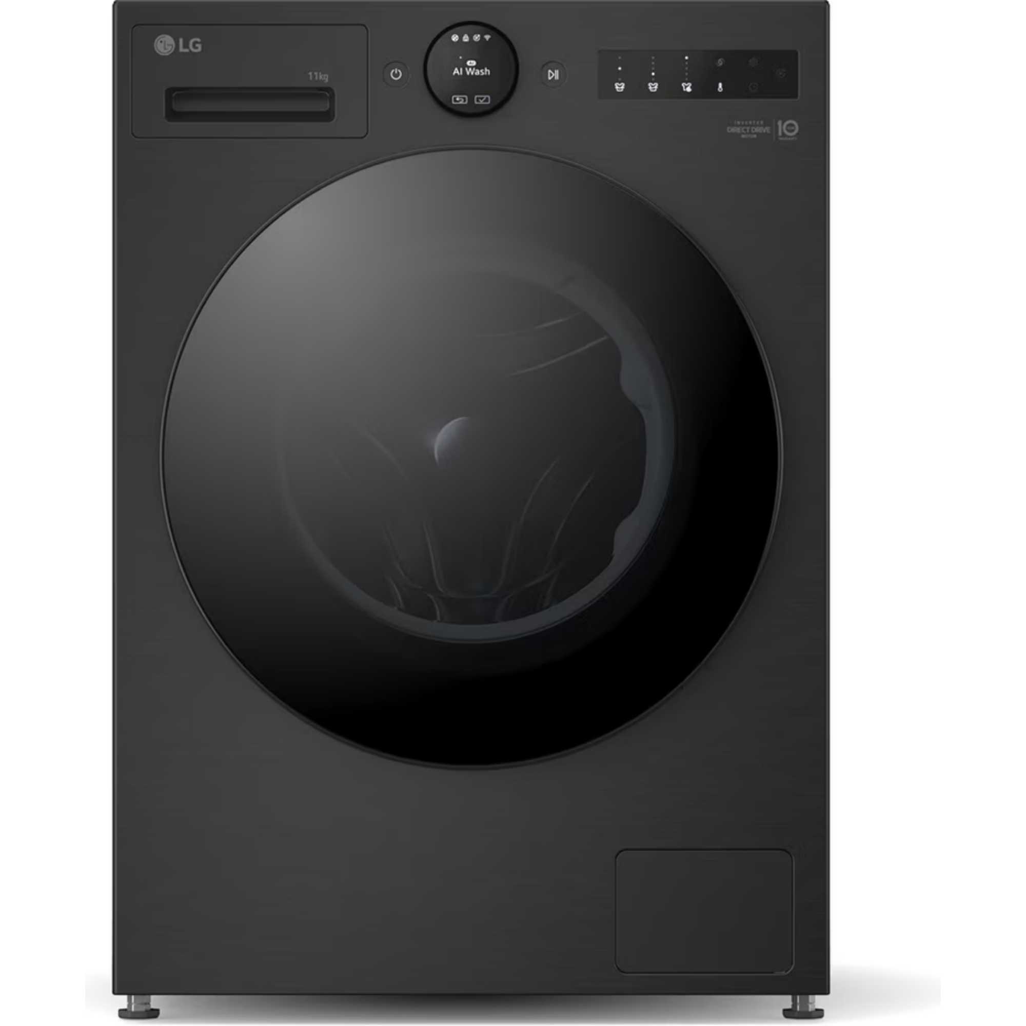 F4X7011TBB 11kg Washing Machine 1400rpm Spin - Black